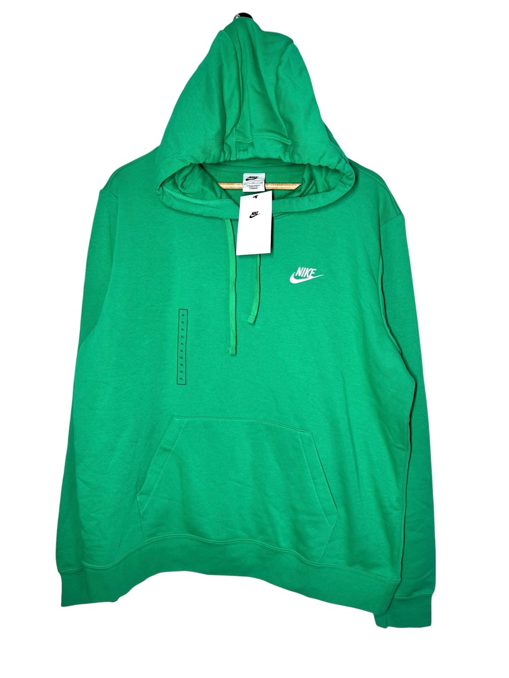 Nike Sportswear Club Fleece Women’s Pullover Hoodie Sweatshirt Kelly Green XL
